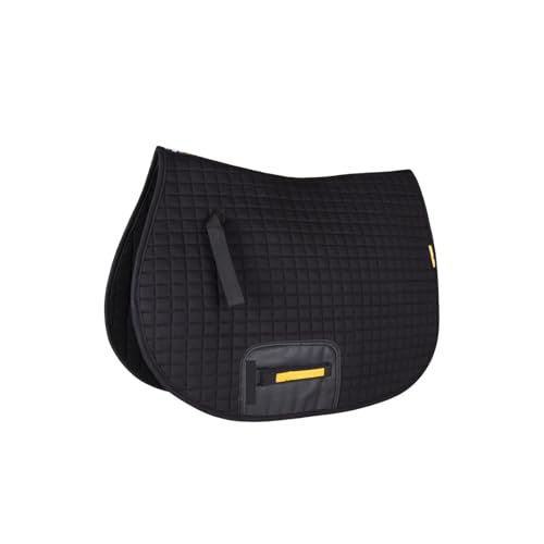 YShiuoL Sattelunterlage Pferdeschabracke Reiten Schweißableitende Schabracke Shock Horse Equipment Satteldecken(Black) von YShiuoL