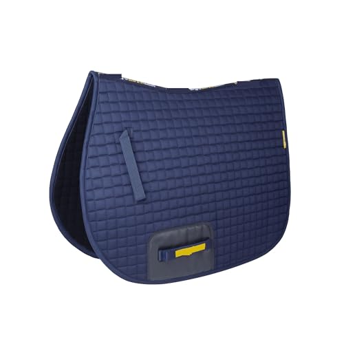 YShiuoL Sattelunterlage Pferdeschabracke Reiten Schweißableitende Schabracke Shock Horse Equipment Satteldecken(Dark Blue) von YShiuoL