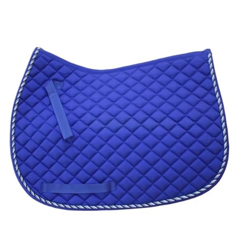 YShiuoL Sattelunterlage Satin-Schabracken, Reitausrüstung, Dressur, Springpferd, Schabracke, Reitausrüstung(Blue) von YShiuoL