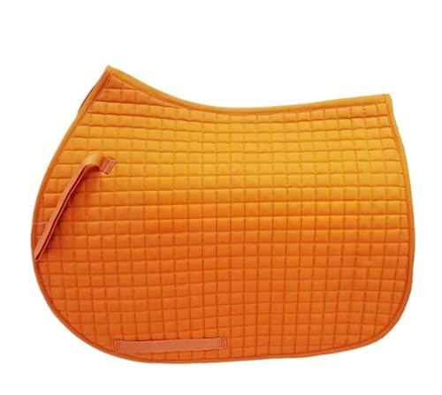 YShiuoL Sattelunterlage Satin-Schabracken, Reitausrüstung, Dressur, Springpferd, Schabracke, Reitausrüstung(Orange) von YShiuoL
