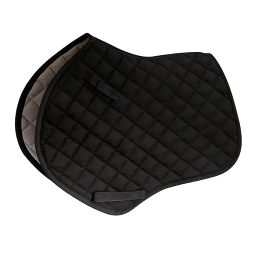 YShiuoL Sattelunterlage Sattelunterlage, Hindernis-Schweißmatte, Sattelmatte, Schweiß, Reiten, Reitausrüstung, weich, verschleißfest(Black) von YShiuoL