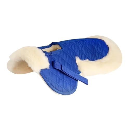 YShiuoL Sattelunterlage Sattelunterlage, Reitkissen, Fleece-Sattelunterlage, Reitausrüstung(Blue) von YShiuoL