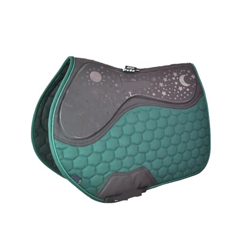YShiuoL Sattelunterlage Schweißschublade Schabrackentücher Sattel Schweißbarriere Pad Satteldecke rutschfeste Schabracke Schweißschublade(Green) von YShiuoL