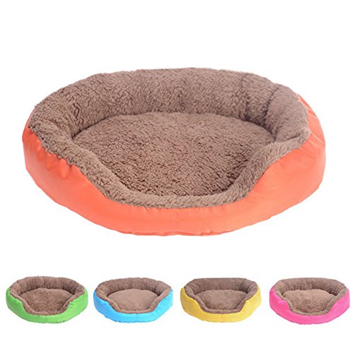 YSoutstripdu Winter Autumn Warm Soft Fleece Puppy Pet Dog Cat Large Bed Houke Basket Nest Mat von YSoutstripdu