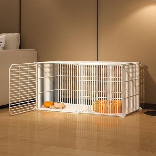 Katzenlaufstall, Katzenkäfige for den Innenbereich, große Katzenkiste, DIY-Haustierlaufstall, Katzenhaus, Kätzchengehege, abnehmbarer zusätzlicher Katzenstall, großer Übungsort, ideal for Katzen(White Katzenlaufstall, Katzenkäfige for den Innenbereich, große Katzenkiste, DIY-Haustierlaufstall, Katzenhaus, Kätzchengehege, abnehmbarer zusätzlicher Katzenstall, großer Übungsort, ideal for Katzen(White von YTBHSHXZ