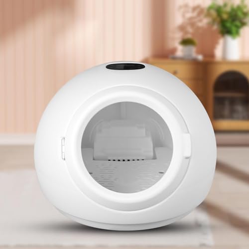 YTBHSHXZ 55 l mit 360°-Ganzkörpertrocknung und Beleuchtung, schnelle Haustier-Trocknerbox for Katzen kleine Hunde(220V) von YTBHSHXZ