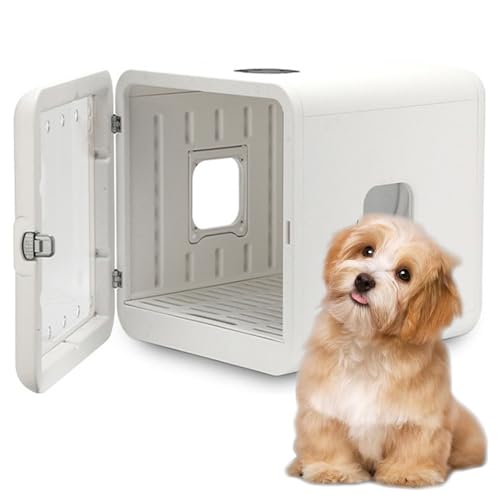 YTBHSHXZ 65 l Temperaturregelung, 4 Geschwindigkeitsstufen und Timer, schnelle Haustier-Trocknerbox for Katzen- Hundehaare(220V) von YTBHSHXZ