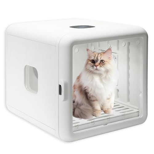 YTBHSHXZ 65 l mit Einstellbarer Temperatur, schnelles Trocknen von Tierhaaren in alle Richtungen, for Katzen und kleine Hunde von YTBHSHXZ