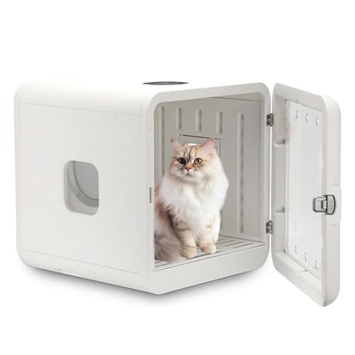 YTBHSHXZ 65 l mit intelligenter Temperaturregelung, 360-Grad-Trocknungs-Katzentrockner for kleine und mittelgroße Hunde Katzen(110V) von YTBHSHXZ