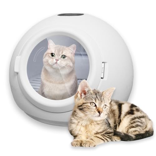 YTBHSHXZ mit Einstellbarer Temperatur und Zeit, Tierpflegetrockner for Katzen kleine Hunde(110V) von YTBHSHXZ
