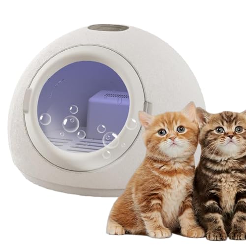 YTBHSHXZ mit Temperaturregelung, 55L Haustier-Trockenbox for Katzen und kleine Hunde, leise & sicher, rund(220V) von YTBHSHXZ