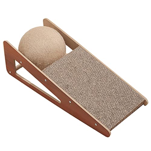 Katze Scratching Pads | Scratching Pads aus Pappe mit Kratzball | Natürliche Sisal Cat Scratcher für Katzen und Kätzchen, langlebig und lang anhaltende Oberflächen Katze Scratching Pads | Scratching Pads aus Pappe mit Kratzball | Natürliche Sisal Cat Scratcher für Katzen und Kätzchen, langlebig und lang anhaltende Oberflächen von YTGER