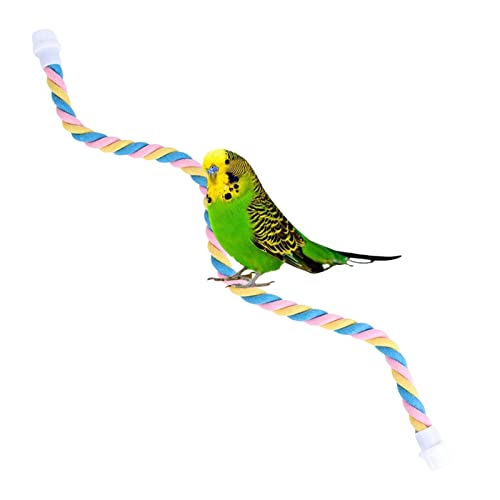 Seil Bungee Vogel Spielzeug - Baumwolle Kein Geruch Peck Kauen Klettern Stehend Bungee Vogel Spielzeug | Stativ Baumwolle Klettern Seil Vogel Trainingsgeräte für kleine und mittlere Klettern Seil Bungee Vogel Spielzeug - Baumwolle Kein Geruch Peck Kauen Klettern Stehend Bungee Vogel Spielzeug | Stativ Baumwolle Klettern Seil Vogel Trainingsgeräte für kleine und mittlere Klettern von YTGER