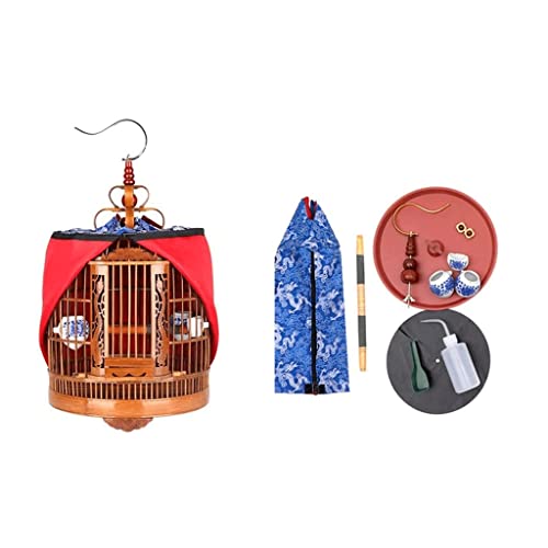 Vogelkäfige Vogelkäfige Handgemachte Bambus Vogelkäfig Vintage Runde Vogelträger Vogelkäfige Reise Papageienkäfig Retro Vogelhaus für Garten Leicht zu tragen Vogelkäfige Vogelkäfige Handgemachte Bambus Vogelkäfig Vintage Runde Vogelträger Vogelkäfige Reise Papageienkäfig Retro Vogelhaus für Garten Leicht zu tragen von YTGHBIML