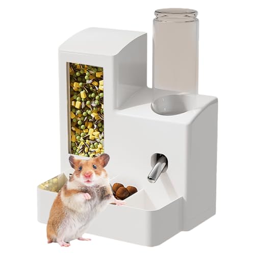Hamster Futterautomat | Nagetier Futterautomat,Kippsichere Interaktive Trinkflasche Für Nager Und Kleintiere Innen- Und Außenbereich Wohnzimmer Schlafzimmer Hamster Futterautomat | Nagetier Futterautomat,Kippsichere Interaktive Trinkflasche Für Nager Und Kleintiere Innen- Und Außenbereich Wohnzimmer Schlafzimmer von YTGOCN