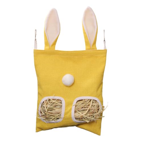 Kaninchen Heuhalter - Futterbeutel Für Kleintiere,Nagefester Futterbehälter Große Kapazität Kleintierkäfig Zubehör für Chinchillas Kaninchen Hamster Kaninchen Heuhalter - Futterbeutel Für Kleintiere,Nagefester Futterbehälter Große Kapazität Kleintierkäfig Zubehör für Chinchillas Kaninchen Hamster von YTGOCN
