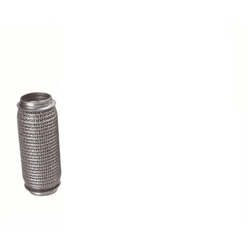 YUANYAO 45 mm 51 mm 52 mm 53 mm 54 mm 55 mm 57 mm Edelstahl-Autobalg Flexibler Verbindungskoppler Auspuff-Flexrohr(45mmx100mm) von YUANYAO