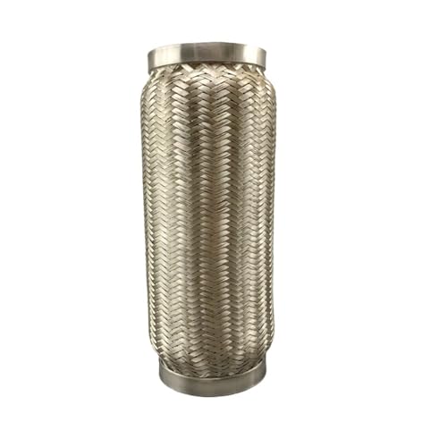YUANYAO 55 mm 60 mm 65 mm Auspuffrohr for Autos und leichte Lastkraftwagen, weicher Anschluss, Schalldämpfer, Dämpfungsschlauch, Wellrohr(65mmX250mm) von YUANYAO