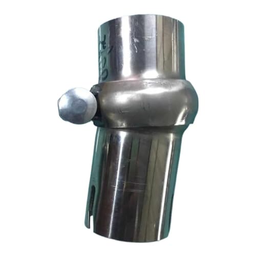 YUANYAO Autozubehör Schwenkbare Auspuffklemme SS Joint Universal Schalldämpfer Einstellung Adapter Rohr(2 inch(50.8mm)) von YUANYAO
