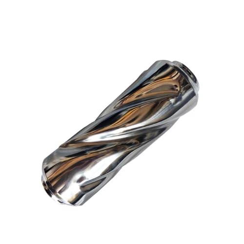 YUANYAO Edelstahl Universal Auto Auto Auspuff Mittleren Dissipative Tuning Schalldämpfer Zweig Sound Tuning Rohr(63mmx300mm) von YUANYAO