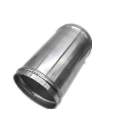 YUANYAO Universalrohrdurchmesser 51 mm/57 mm/63 mm/70 mm/76 mm, poliertes Aluminium, Turbo-Ladeluftkühler, Motorluftansaugrohr, Länge 300 mm(54mm) von YUANYAO
