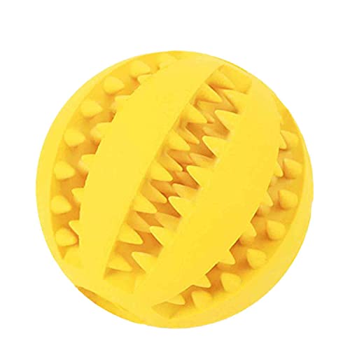 YUANstore Toys for Dogs Rubber Dog Ball For Puppy Funny Dog Toys For Pet Puppies Large Dogs Tooth Cleaning Snack Ball Toy For Pet Products von YUANstore