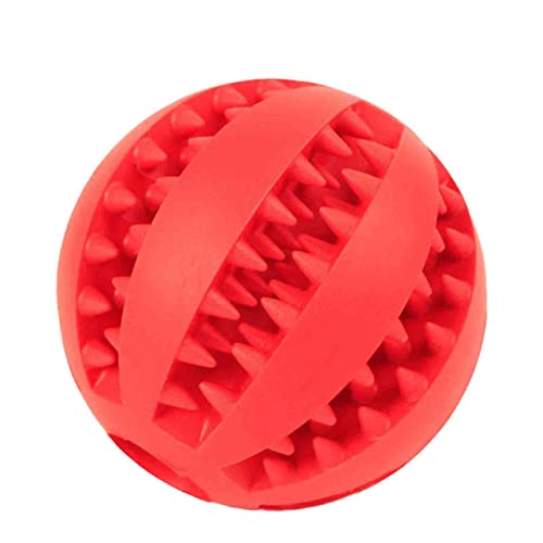 YUANstore Toys for Dogs Rubber Dog Ball For Puppy Funny Dog Toys For Pet Puppies Large Dogs Tooth Cleaning Snack Ball Toy For Pet Products von YUANstore