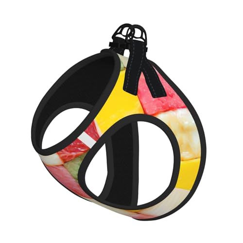 Kiwi Welpengeschirr mit Wassermelonen-Druck, reflektierend, Hundezubehör für kleine, mittelgroße und große Hunde und Katzen Kiwi Welpengeschirr mit Wassermelonen-Druck, reflektierend, Hundezubehör für kleine, mittelgroße und große Hunde und Katzen von YUBVCF
