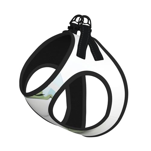 Lustiges Yoga-Frosch-Aufdruck, Welpen-Weste, reflektierend, Hundezubehör für kleine, mittelgroße und große Hunde und Katzen Lustiges Yoga-Frosch-Aufdruck, Welpen-Weste, reflektierend, Hundezubehör für kleine, mittelgroße und große Hunde und Katzen von YUBVCF