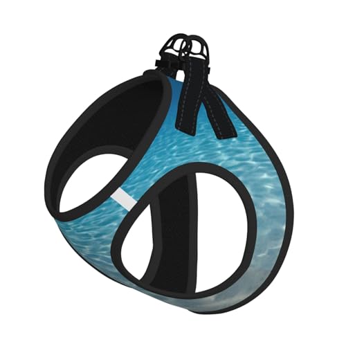 Welpengeschirr mit ruhigem Wasserdruck, reflektierend, Hundezubehör für kleine, mittelgroße und große Hunde und Katzen Welpengeschirr mit ruhigem Wasserdruck, reflektierend, Hundezubehör für kleine, mittelgroße und große Hunde und Katzen von YUBVCF