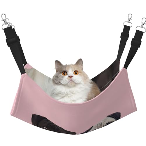YUBVCF Weiches Haustierbett mit lustigem Mops, für Frettchen, Kätzchen, Welpen, kleine Hunde, verstellbarer Gurt YUBVCF Weiches Haustierbett mit lustigem Mops, für Frettchen, Kätzchen, Welpen, kleine Hunde, verstellbarer Gurt von YUBVCF