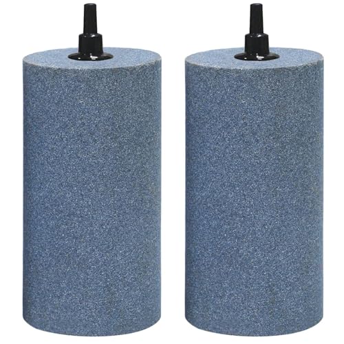 YUDOTE Aquarium-Luftsteine, 10 cm, großer Luftsprudler mit Luftsprudler für Zuhause oder Markt, Wassertiere, Schildkröten, Aquarien, Teiche, Hydrokultureimer und mehr, Grau, 2 Stück YUDOTE Aquarium-Luftsteine, 10 cm, großer Luftsprudler mit Luftsprudler für Zuhause oder Markt, Wassertiere, Schildkröten, Aquarien, Teiche, Hydrokultureimer und mehr, Grau, 2 Stück von YUDOTE