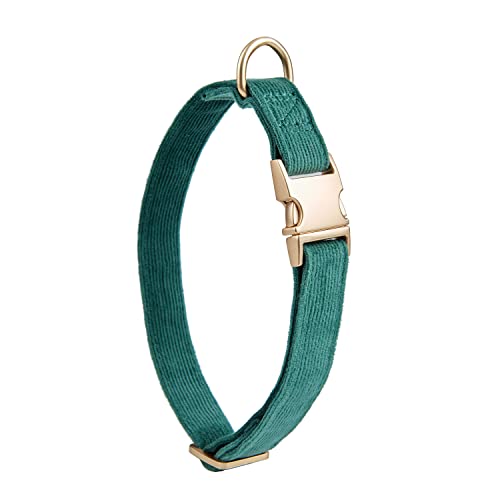 YUDOTE Ultraweiches Hundehalsband natürliche Baumwolle Cord für Groß Hunde mit empfindlicher Haut,Grün YUDOTE Ultraweiches Hundehalsband natürliche Baumwolle Cord für Groß Hunde mit empfindlicher Haut,Grün von YUDOTE