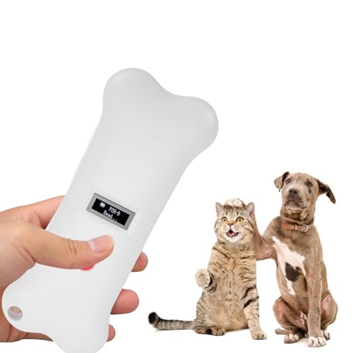 YUEHISY PET -Mikrochip -Scanner, Tiere mit Niedrigem Frequenztierchip mit OLED -Bildschirm, 32 Datenspeicherung, Wiederaufladbarer Handheld -Scanner für Geflügel YUEHISY PET -Mikrochip -Scanner, Tiere mit Niedrigem Frequenztierchip mit OLED -Bildschirm, 32 Datenspeicherung, Wiederaufladbarer Handheld -Scanner für Geflügel von YUEHISY