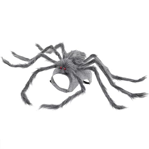 YUEHUINIAO Lustiges Spinnenkostüm für Katzen, Hunde, Cosplay, weich, bequem, Kostüm, Zubehör YUEHUINIAO Lustiges Spinnenkostüm für Katzen, Hunde, Cosplay, weich, bequem, Kostüm, Zubehör von YUEHUINIAO