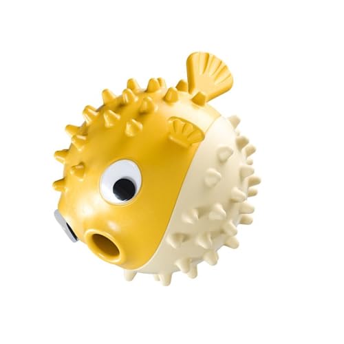 YUEHUINIAO Pet Treat Dispensing Interactive Dog Toy Chew Toy Snuffle Globefish for Large Dogs Cool Training Toy YUEHUINIAO Pet Treat Dispensing Interactive Dog Toy Chew Toy Snuffle Globefish for Large Dogs Cool Training Toy von YUEHUINIAO