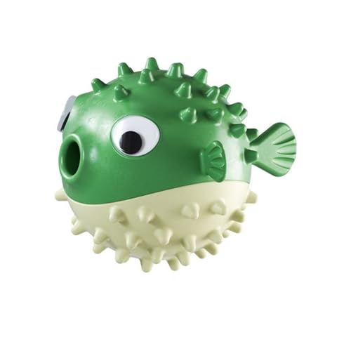 YUEHUINIAO Pet Treat Dispensing Interactive Dog Toy Chew Toy Snuffle Globefish for Large Dogs Cool Training Toy YUEHUINIAO Pet Treat Dispensing Interactive Dog Toy Chew Toy Snuffle Globefish for Large Dogs Cool Training Toy von YUEHUINIAO