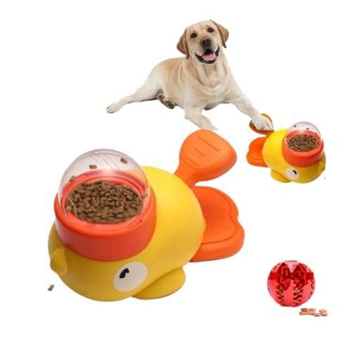 YUEMOL Duck Treat Dispenser 2-in-1 Interaktiver Leckerli-Spender for Hunde, Leckerli-Spender-Spielzeug for Hunde, for eine gesunde Ernährung for Hunde und Katzen Leckerli-Spender-Hundespielzeug YUEMOL Duck Treat Dispenser 2-in-1 Interaktiver Leckerli-Spender for Hunde, Leckerli-Spender-Spielzeug for Hunde, for eine gesunde Ernährung for Hunde und Katzen Leckerli-Spender-Hundespielzeug von YUEMOL