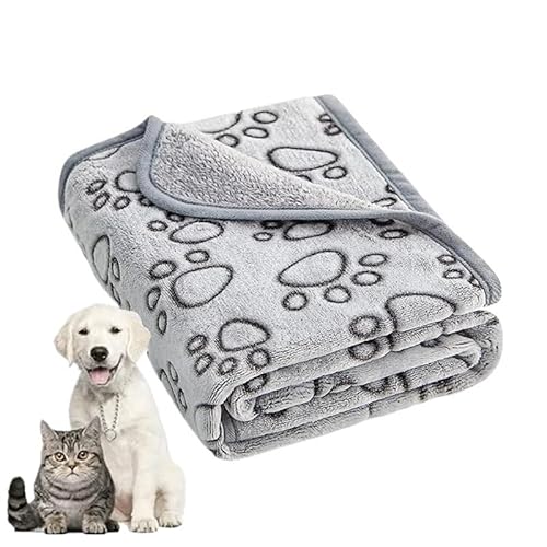 YUEMOL Hundehandtuch, Bademantel, ultra saugfähig, Mikrofaser, Hundemantel nach dem Baden für Katzen, Hunde, Katzen, Badetuch (40 x 60 cm) von YUEMOL