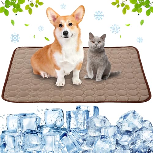 YUEXNKO Kühlmatte für Hunde Pet Dog,Kühlmatte für Hunde und Katzen,Kühlmatte für Hunde Hundematte,Haustier Kühlmatte,für Dog und Katzen im Innen- und Außenbereich und in Kisten im heißen Sommer YUEXNKO Kühlmatte für Hunde Pet Dog,Kühlmatte für Hunde und Katzen,Kühlmatte für Hunde Hundematte,Haustier Kühlmatte,für Dog und Katzen im Innen- und Außenbereich und in Kisten im heißen Sommer von YUEXNKO