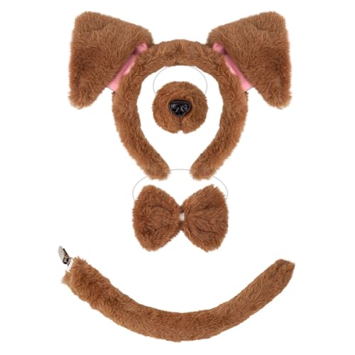 1/4/5 PCS Hunde Kostüme Set Hundeohren Stirnband Schwanz Tutu Rock Für Kinder Mädchen Halloween Weihnachten Animal Cosplay Requisiten 1/4/5 PCS Hunde Kostüme Set Hundeohren Stirnband Schwanz Tutu Rock Für Kinder Mädchen Halloween Weihnachten Animal Cosplay Requisiten von YUGSHNKFC