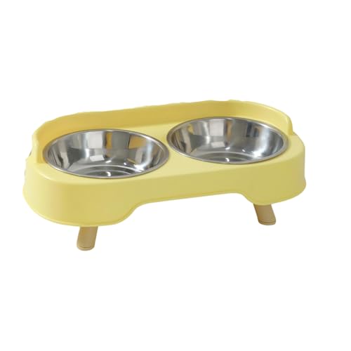 Edelstahlkatzen Schüssel Mit Basisofa Design Stoßdicht Großer Kapazität Schocksichere Haustierschale Set Katzen Wasser Edelstahlkatzen Schüssel Mit Basisofa Design Stoßdicht Großer Kapazität Schocksichere Haustierschale Set Katzen Wasser von YUGSHNKFC