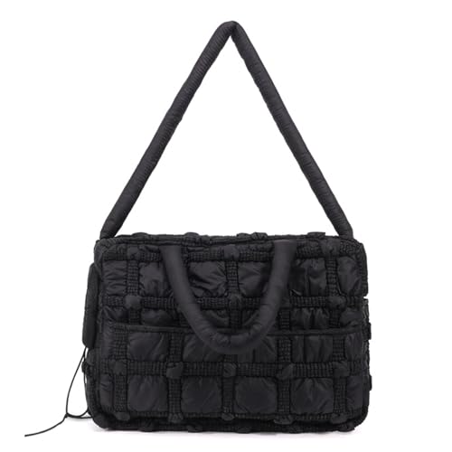 Haustier-Handtasche, Katzentragetasche, weich, große Kapazität, mit Fenster, atmungsaktiv, Haustier-Tragetasche, Sightseeing-Tasche, Hundetasche für Tierarztbesuche von YUGSHNKFC