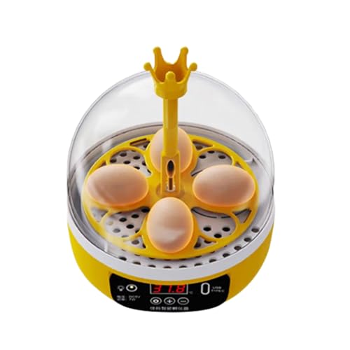 Intelligente Eier Inkubator 4 Eier Brutkasten Ente Wachteleier Brutkästen mit vollautomatischem Eierdrehen von YUGSHNKFC