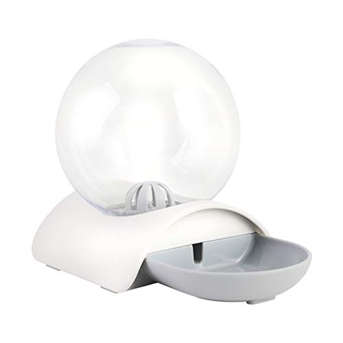 Katzen Wasserbrunnen Automatisches Nachfüllen Haustier Hund Trinknapf Spender 2,693.2 g Transparent Ball Wasserbehälter von YUGSHNKFC