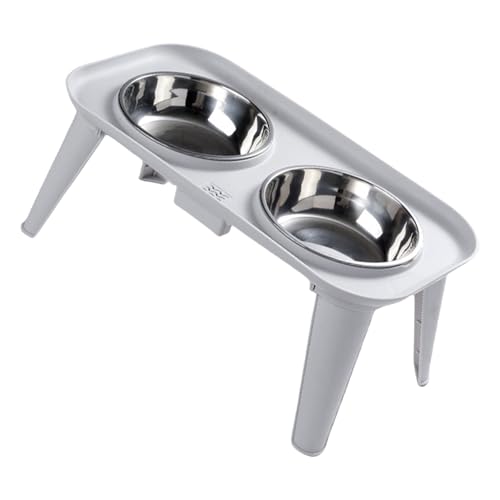 Schüssel Hochgezogene Katzen Feeder Edelstahlhund Spill Proof Wasserschalen Geeignetes Halsreliefschale Für Große Hund Schüssel Hochgezogene Katzen Feeder Edelstahlhund Spill Proof Wasserschalen Geeignetes Halsreliefschale Für Große Hund von YUGSHNKFC
