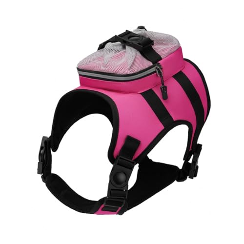 Verstellbare Trainingsweste für Hunde, Rucksack, Gürtel, bequemes Hundegeschirr für große Hunde, Rucksack Verstellbare Trainingsweste für Hunde, Rucksack, Gürtel, bequemes Hundegeschirr für große Hunde, Rucksack von YUGSHNKFC
