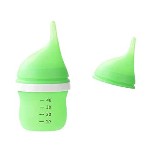 YUGSHNKFC 1. Silikonkätzchen Pflegeflasche Mit Einstellbarem Gegenkundendesign Und Ergonomischem Für Neugeborene Katzen Kätzchen Die Mit Silikonnippel Füttern von YUGSHNKFC