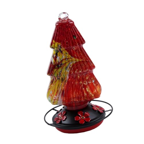 YUGSHNKFC Glasvogelwasserfutterhäuse Freien Garten Yard Hummingbird Wasser Mit 5 Mund Freien Hängende Glasvogel Mit Großer Kapazität von YUGSHNKFC