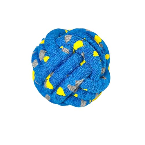 YUGSHNKFC Haustier Solides Hüpfendes Ballkauspielzeug Für Zahnen Pet ETPU Konstruktion Für Aggressive Kauen Engagement Fun Interaction Ball Toy von YUGSHNKFC